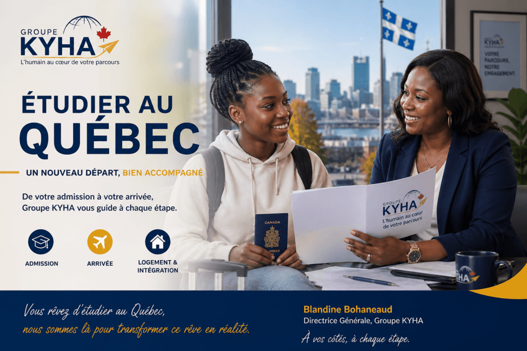Groupe Kyha - Étudier au Québec : comment Groupe KYHA accompagne les étudiants francophones de A à Z Étudier au Québec : comment Groupe KYHA accompagne les étudiants francophones de A à Z