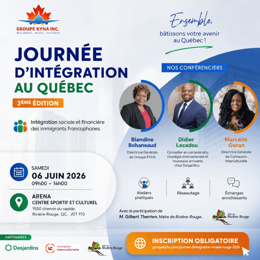 Journée d'intégration au Québec - 2ème édition Journée d'intégration au Québec - 2ème édition